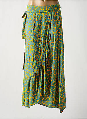 Fustă lungă verde GENESIS femeie