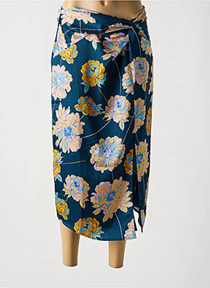 Fustă midi albastru GUESS femeie