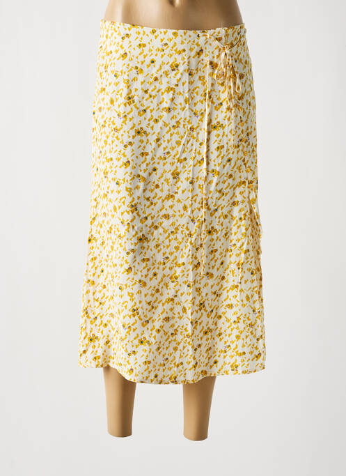 Fustă midi galben SESSUN femeie