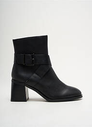 Botine/ghete material neted toc de 4 la 6 cm negru EMILIE KARSTON femme
