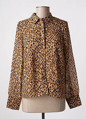 Cămașă maro VERO MODA femeie