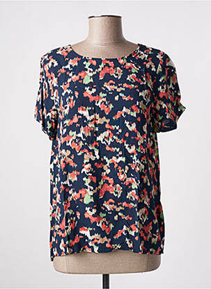 Bluză albastru ICHI femeie