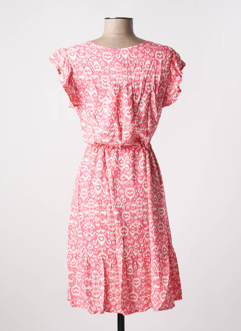 Rochie midi roz ICHI femeie