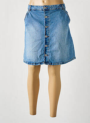 Fustă scurtă albastru ICHI femeie