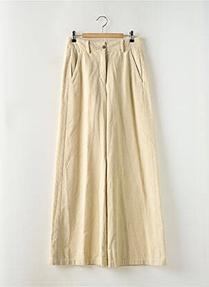 Pantalon evazat bej DIEGA femeie