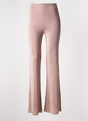 Pantalon evazat roz deschis SIYU femeie