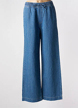 Blugi cu croială largă albastru POMANDERE femeie