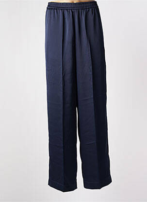 Pantalon drept albastru ROBERTO COLLINA femeie