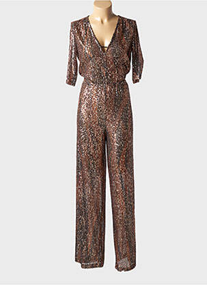 Salopetă-pantalon maro SIYU femeie