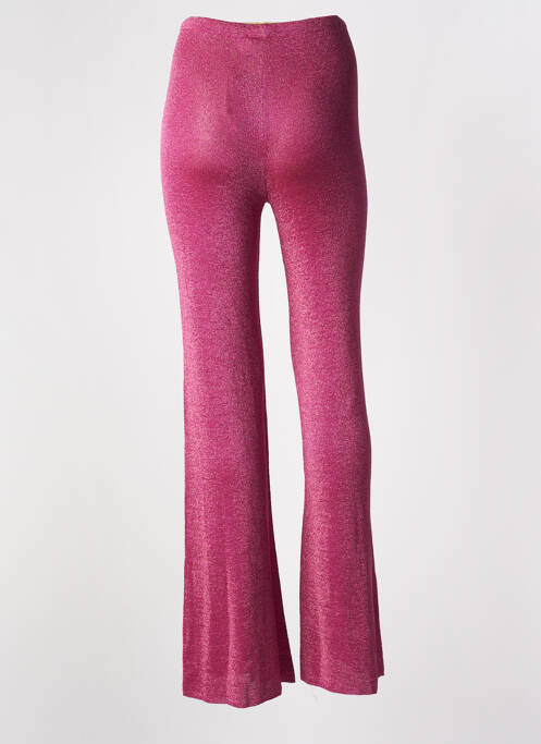 Pantalon evazat roz SIYU femeie