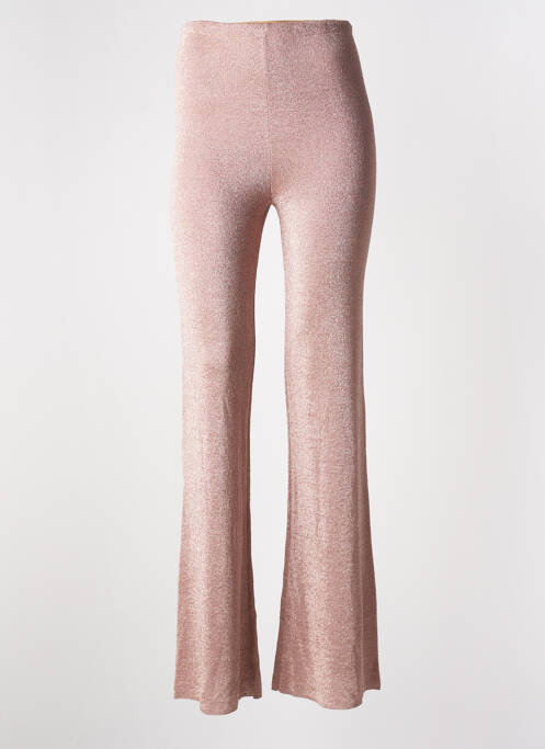 Pantalon evazat roz deschis SIYU femeie