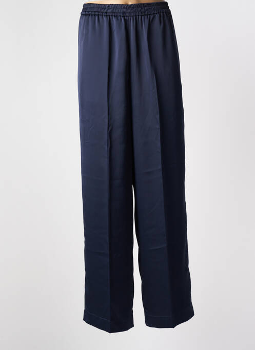 Pantalon drept albastru ROBERTO COLLINA femeie