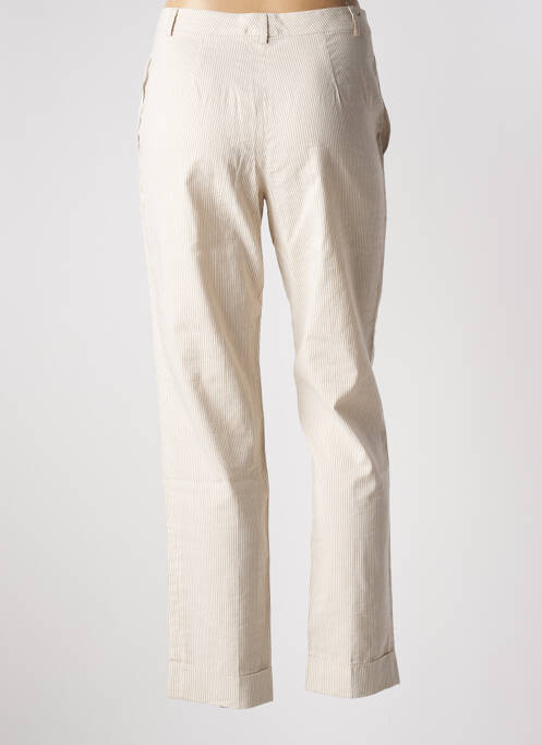 Pantalon drept bej LAURA URBINATI femeie