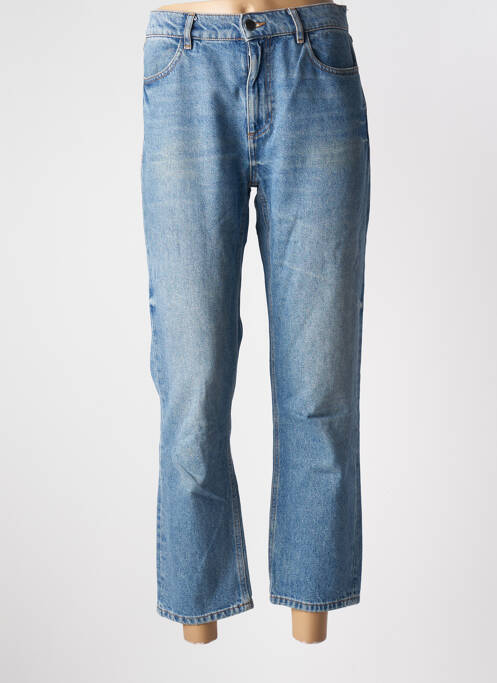 Blugi cu croială dreaptă albastru ROSEANNA femeie