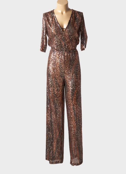 Salopetă-pantalon maro SIYU femeie