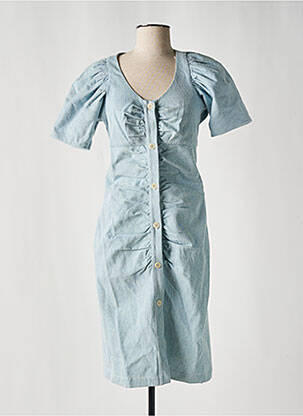 Rochie midi albastru MASSCOB femeie