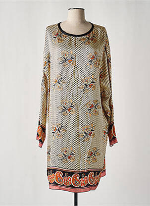 Rochie midi bej FORTE-FORTE femeie