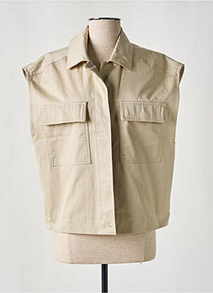 Jachete casual bej POMANDERE femeie