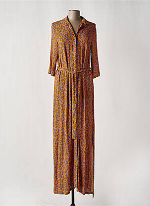 Rochie lungă portocaliu SIYU femeie