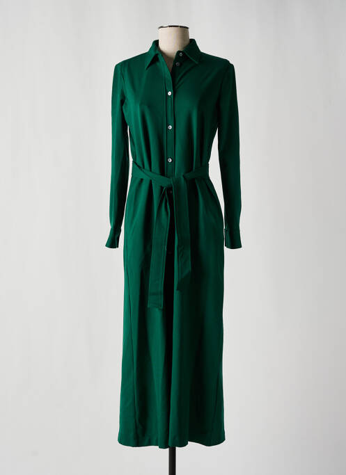 Rochie midi verde CALIBAN femeie