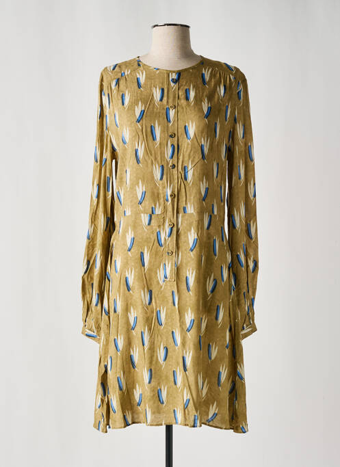 Rochie midi bej KRISTINA TI femeie