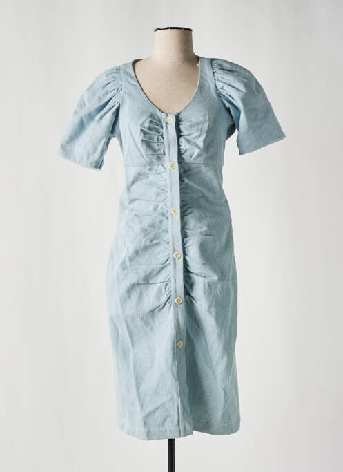 Rochie midi albastru MASSCOB femeie