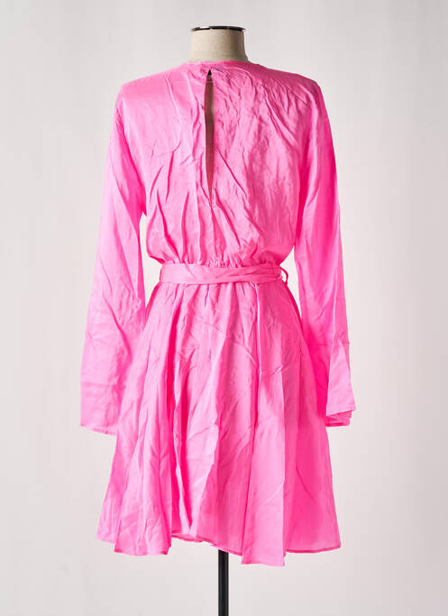 Rochie midi roz FORTE-FORTE femeie