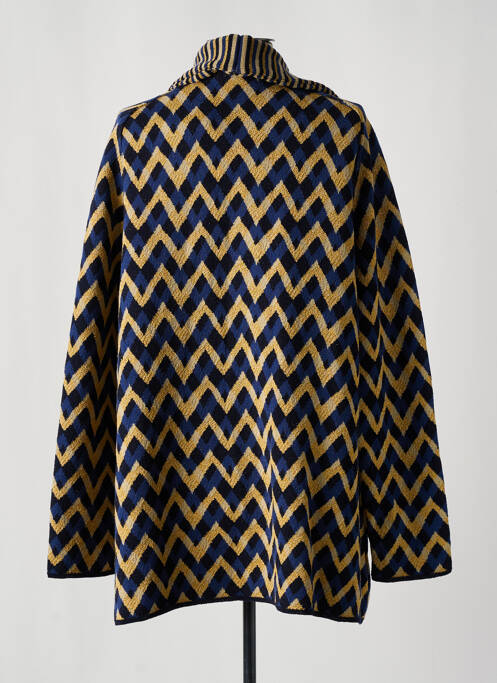 Vestă cu mâneci lungi albastru SIYU femeie