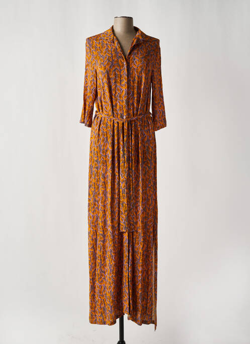 Rochie lungă portocaliu SIYU femeie