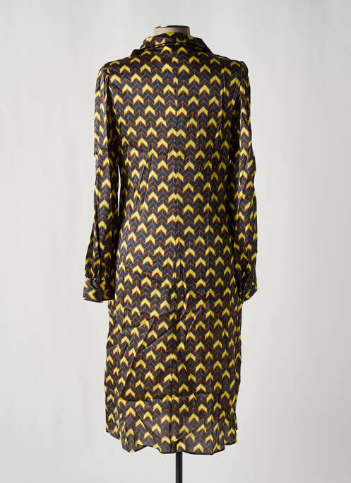 Rochie midi galben LE SARTE PETTEGOLE femeie