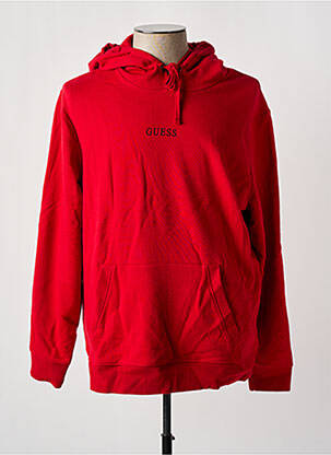 Hanorac cu glugă roșu GUESS bărbat