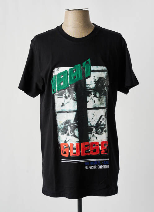 Tricou negru GUESS bărbat