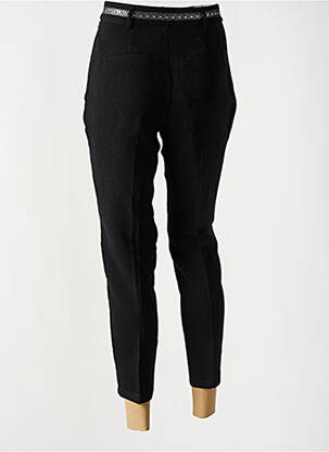 Pantalon 7/8 talie înaltă talie înaltă negru KAPORAL femeie