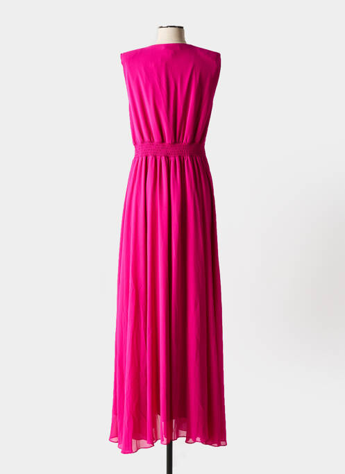 Rochie lungă roz MORGAN femeie