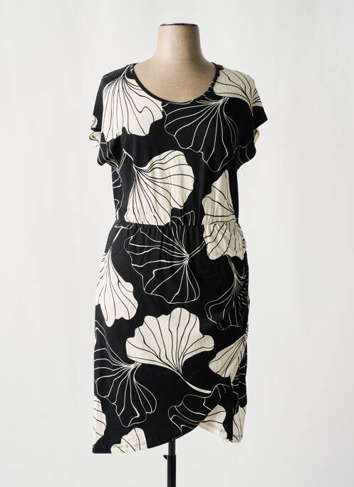 Rochie midi negru GEISHA femeie