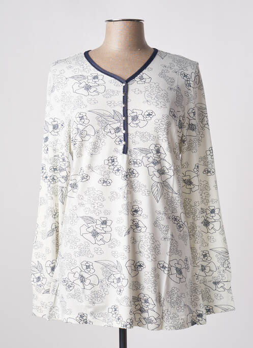 Pijama decolteu în v bej NINA VON C femme