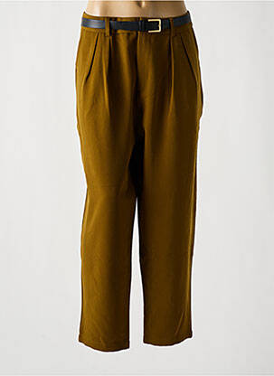 Pantalon drept verde MOLLY BRACKEN femeie