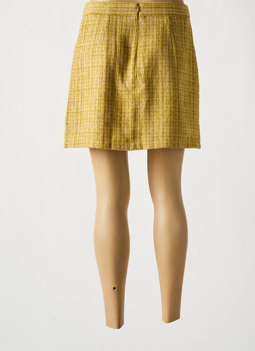Fustă scurtă galben MOLLY BRACKEN femeie