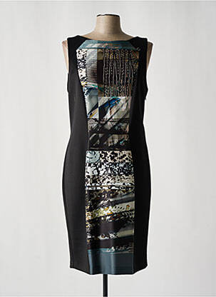 Rochie midi negru DIAMBRE femeie