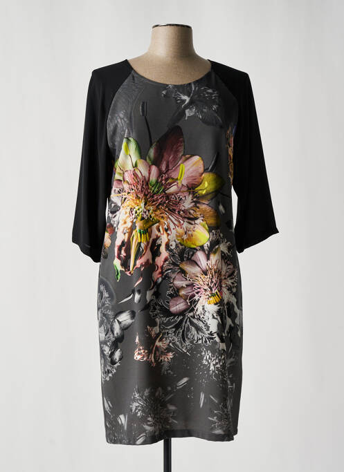 Rochie midi gri ANDAMIO femeie