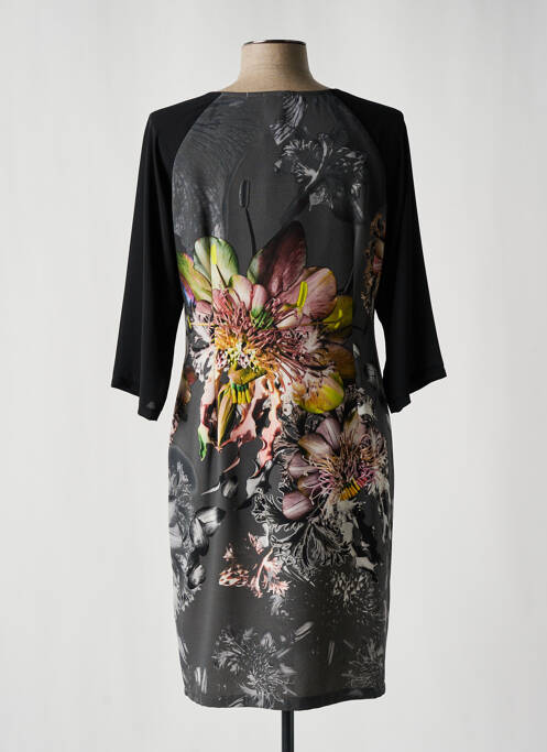 Rochie midi gri ANDAMIO femeie