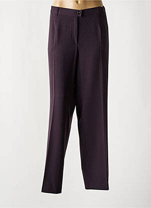 Pantalon drept elasticitate mărime normală violet GERKE MY PANTS femeie
