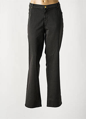 Pantalon drept elasticitate mărime normală gri CARMEN femeie