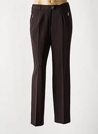 Pantalon drept elasticitate mărime normală maro GERKE MY PANTS femme