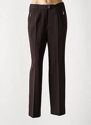 Pantalon drept maro GERKE MY PANTS femeie