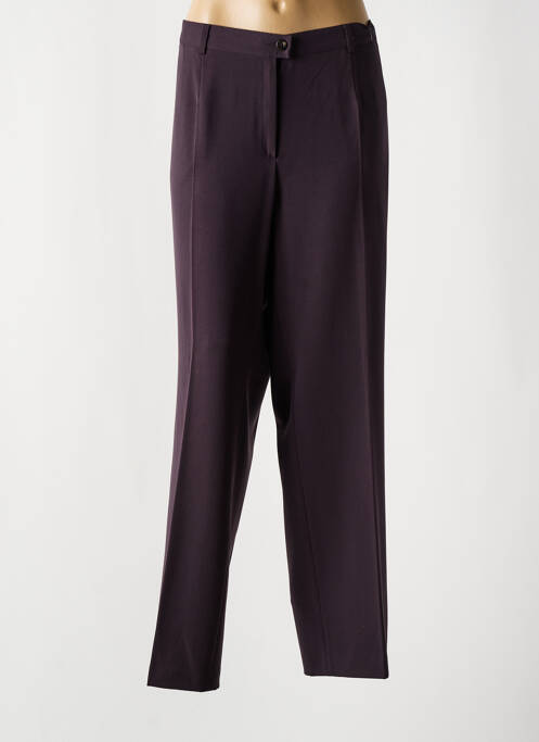 Pantalon drept violet GERKE MY PANTS femeie