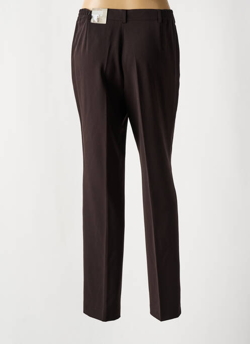 Pantalon drept maro GERKE MY PANTS femeie