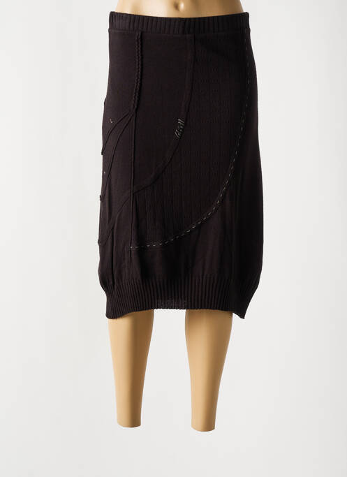 Fustă midi maro FRED SABATIER femeie