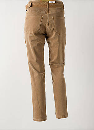 Pantalon slim buzunare bej PARA MI femeie