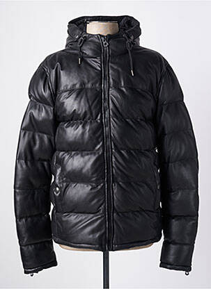 Geacă din piele negru DAYTONA bărbat